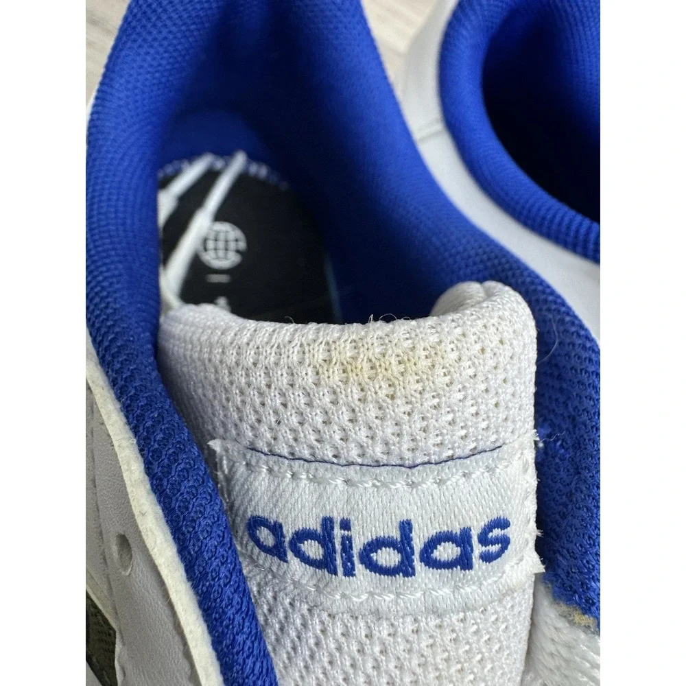 adidas Grand Court White Camo Blue Means Sneakers Size 5 Shoes